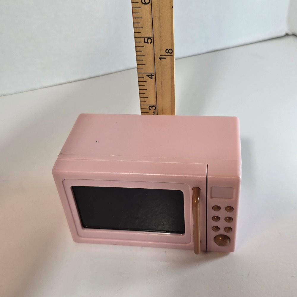 Our Generation 18" Doll Pink Microwave Working Sounds & Lights In The Kitchen‎ - Picture 11 of 11